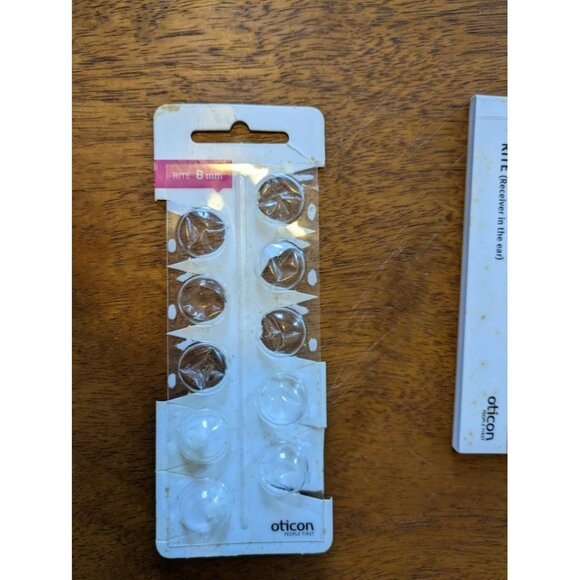 Oticon Epoq Hearing Aids Left & Right, BTE - Not Tested, As Is, Chestnut Brown - Picture 16 of 16